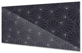 Wallplex konyhahátfal Art Deco (Méret: 60x120)