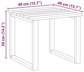 3 darabos napernyő asztal szett tömör fenyőfából