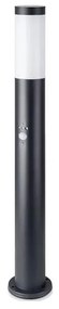 Kültéri lámpa érzékelővel 1xE27/60W/230V IP44 80cm fekete
