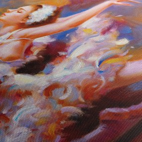 Kép - Balerina, festmény (70x50 cm)