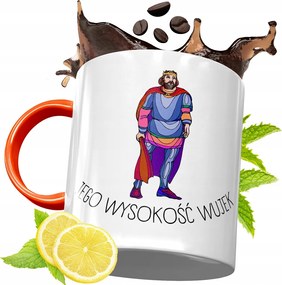 Narancssárga Bögre Nagybácsinak Tökéletes Ajándék fényképes nyomtatással