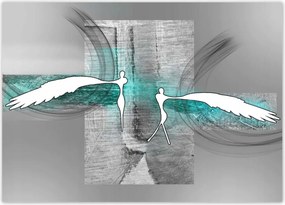 Poszterek 70x50 Angyalok a hálószobába Türkiz