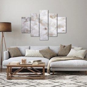 Kép - Fehér tollak (150x105 cm)