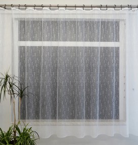 Mg Függöny esővédő 2013 Fehér 340x170 K szalaggal