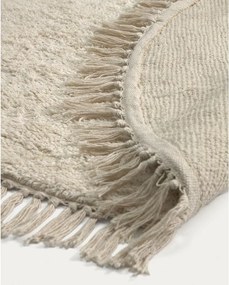 Krémszínű pamut gyerek szőnyeg ø100 cm Orwen – Kave Home