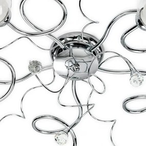 ONLI - Felületre szerelhető csillár WENDY 5xE14/6W/230V fényezett króm