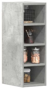 “Riga” betonszürke szerelt fa függő szekrény 20x29,5x60 cm