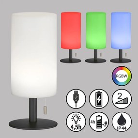 Fisher&Honsel Larino 850246 Asztali lámpa 2x1.5W/LED RGBW 170lm IP44