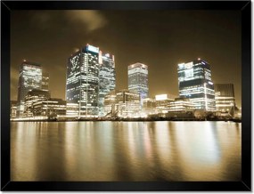 Poszterek keretben 40x30 Sephia Londoni kilátás