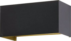 FISCHER&HONSEL 30519 WALLO Modern Kültéri Fali Lámpa Bézs, Fekete, Szürke LED IP44
