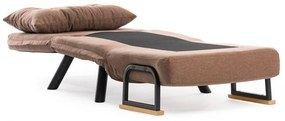 Sando Single Light Brown fotel