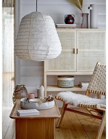 Fehér függőlámpa ø 50 cm Leena – Bloomingville