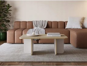 Houseland Hillary dohányzóasztal 100 cm zafír tölgy/homokkő