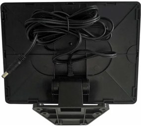 LED Napelemes reflektor érzékelővel TOMI LED/10W/7,4V 1800 mAh IP44 fekete