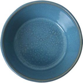 6 darab Facetta 12 cm-es kőagyag tál, türkiz