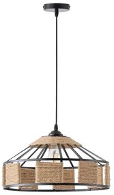 Csillár zsinóron 1xE27/15W/230V bézs