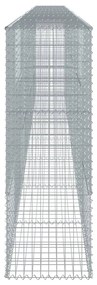 horganyzott vas gabion kosár fedéllel 800 x 50 x 150 cm