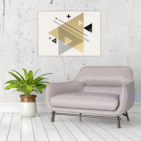 Kép - Geometriai formák N⁰4 (70x50 cm)