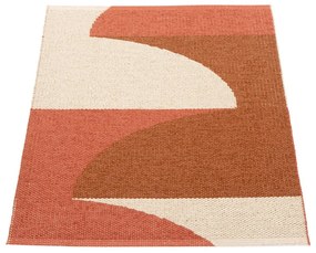 Téglavörös kültéri-beltéri szőnyeg 70x90 cm Hill Brick Rust – Pappelina