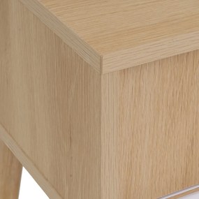 Natúr színű TV-állvány 115x48x40 cm Naroa – Casa Selección