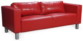 GIZELA kényelmes kanapé, piros