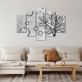 Absztrakt kép a fák (150x105 cm)