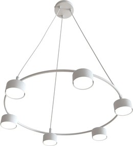 Emibig modern függeszték starlit fehér emi1373/6