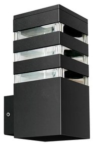 Polux Kültéri fali lámpa TEKSAS 1xE27/12W/230V IP44 grafit SA1549