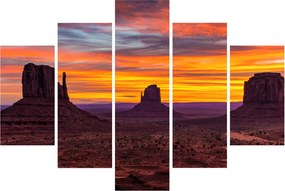 Kép - Emlékmű - völgy Arizonában (150x105 cm)