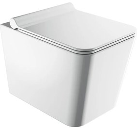 OMNIRES BOSTONMWBP - BOSTON fali WC SoftClose záródású ülőkével, fényes fehér