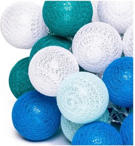 Türkiz LED fényfüzér 30 gömbbel - Bonami Essentials