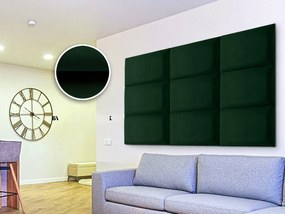 Kárpitozott panel Soundless 40x30 cm (sötétzöld). 1068520