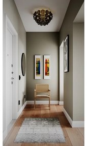 ByRydens 4200950-6513 - Mennyezeti lámpa MONARQUE 3xE27/5W/230V fekete