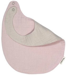 Oslo rózsaszín muszlin előke - Kindsgut