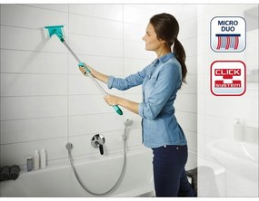 Leifheit FLEXIPAD EVO csempe- és fürdőkádtörlőteleszkópos rúddal 41700