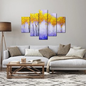 Sárga fák képe (150x105 cm)