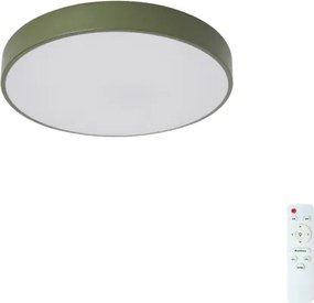 Brilagi - LED dimmelhető mennyezeti lámpa POOL LED/36W/230V 3000-6000K 30 cm zöld+távirányító