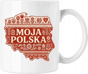 Bögre My Lengyel Népi Fehér 330ml