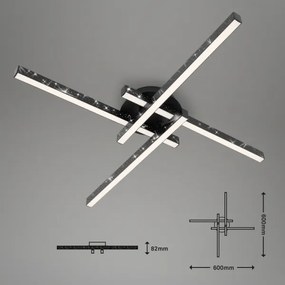 Briloner 3519-045 - LED Felületre szerelhető csillár REY 4xLED/6W/230V