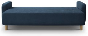 Sötétkék kinyitható tárolóhelyes kanapé 231 cm Elen – Micadoni