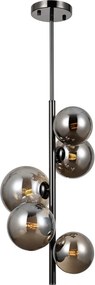Függeszték Fekete Canello ITALUX-PND-406007-V5A-BCR