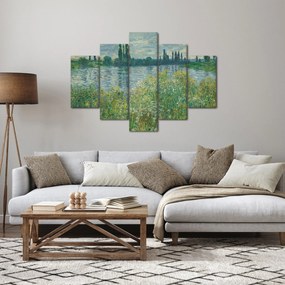 Kép - Claude Monet, Banks of the Seine, reprodukciók (150x105 cm)