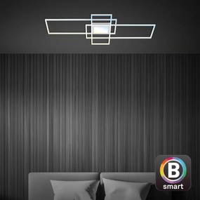 Briloner 3812019-LED Dimmelhető mennyezeti lámpa RAM 56W/230V Wi-Fi Tuya 111x42 cm + távirányító