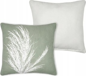 Dekorációs Párna Zöld Négyzet Alakú Dekorációs Nappaliba 40 x 40 cm