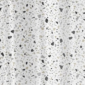 Zuhanyfüggöny - TERRAZZO - Impregnált textil - 180 x 200 cm