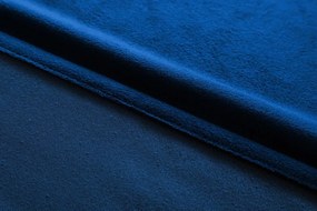 VELVET királykék sötétítő függöny 140x250 cm Felfüggesztés: Hullámos sínszalag