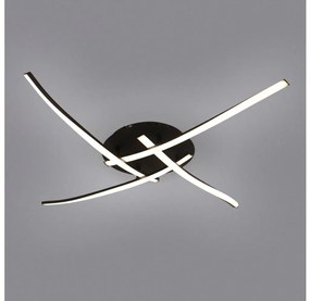 Brilagi - LED mennyezeti lámpatest STRIPES LED/32W/230V fekete