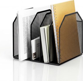 Asztali rendszerező kosár rekeszekkel