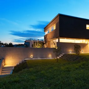 Solight WO800-B- LED Kültéri fali lámpa MODENA LED/12W/230V IP54 fekete