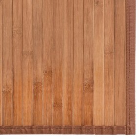négyszögletű természetes bambusz szőnyeg 70 x 1000 cm